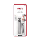 Refect Beauty Kiss nail and toenail clipper duo set made of durable stainless steel for precise grooming