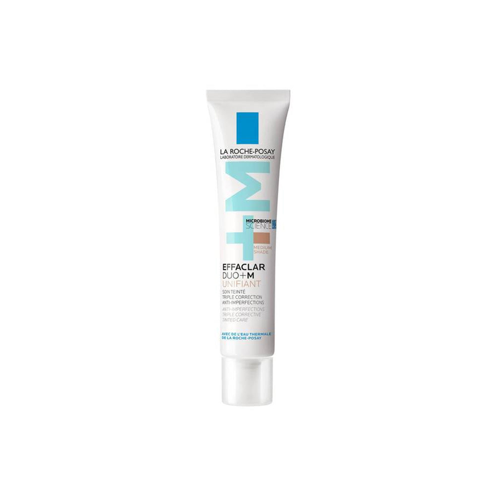 Refect Beauty La Roche-Posay Effaclar Duo+M Unifiant tinted cream tube for acne-prone skin in medium shade