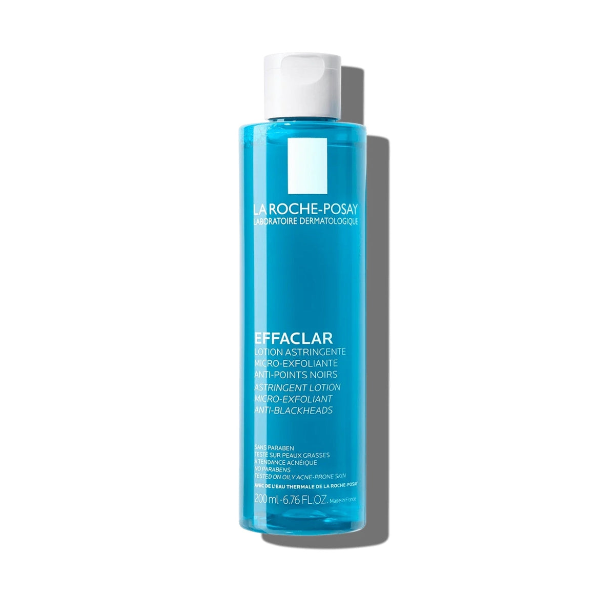 Refect Beauty La Roche-Posay Effaclar Astringent Toner for oily and acne-prone skin in a 200ml blue bottle.