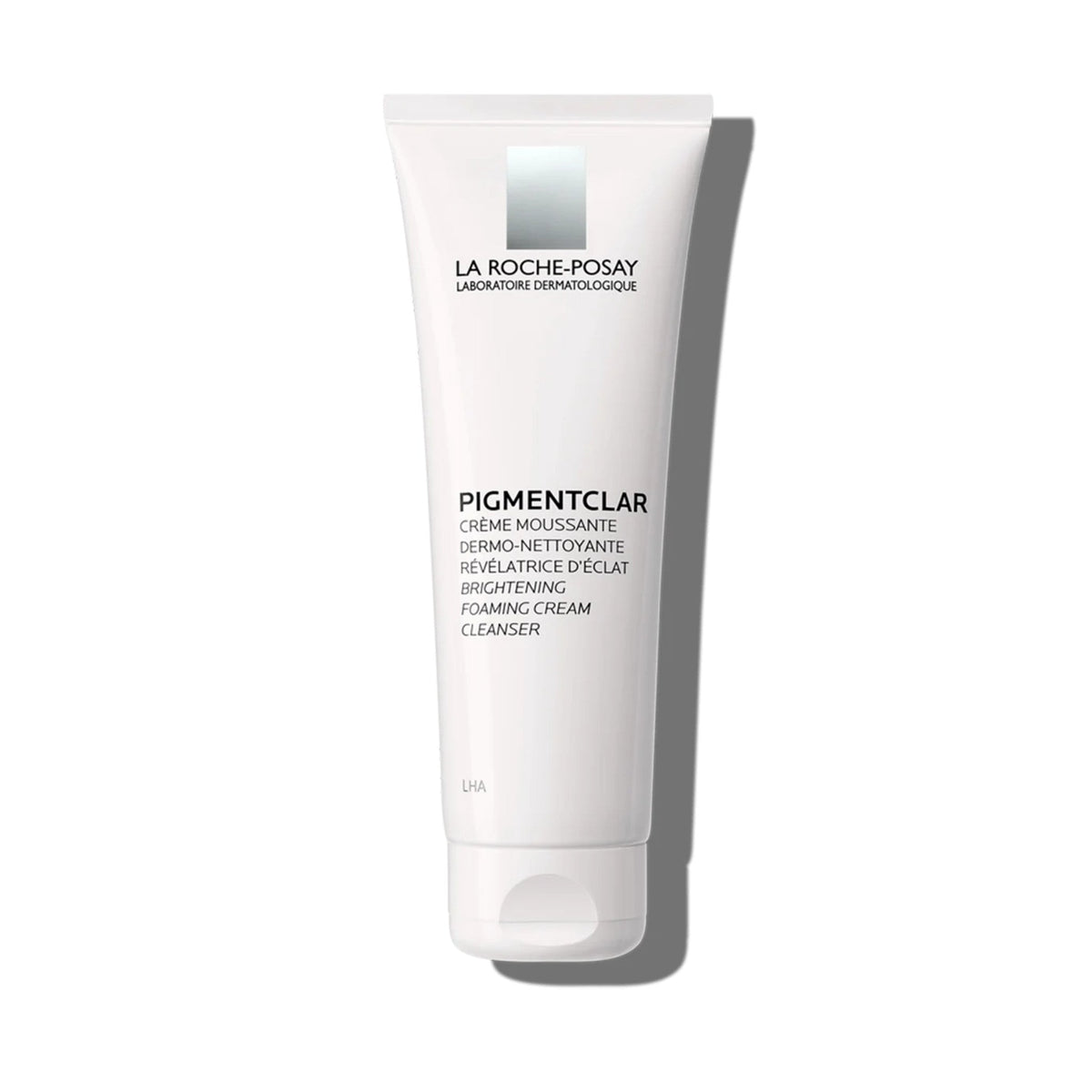 Refect Beauty La Roche-Posay Pigmentclar Foaming Cream in a white squeeze tube for brightening uneven skin tone