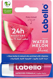 Refect Beauty Labello Watermelon Shine lip balm with natural oils and shea butter for 24-hour hydration and pink tint