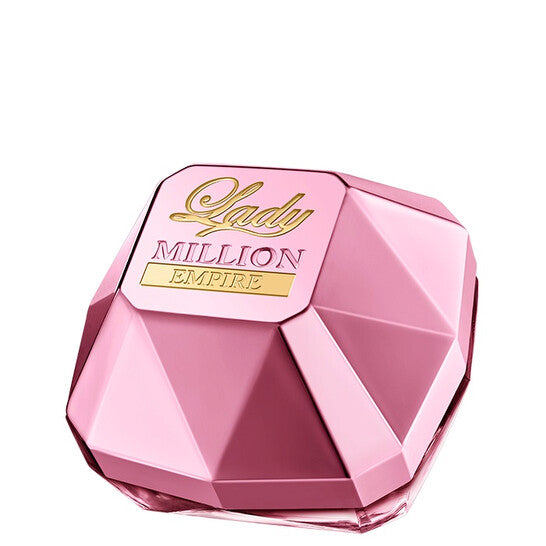 Refect Beauty Paco Rabanne Lady Million Empire Eau de Parfum in a pink diamond-shaped glass bottle.