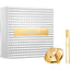 Refect Beauty Paco Rabanne Lady Million gift set featuring a diamond-shaped perfume bottle and travel spray