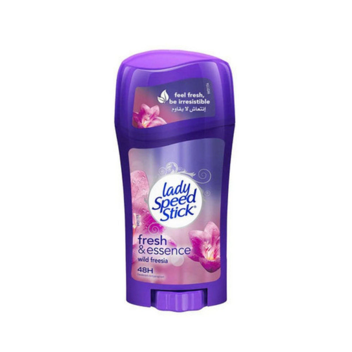 Refect Beauty Lady Speed Stick Fresh & Essence Wild Freesia antiperspirant deodorant in a purple twist-up container.