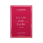 Refect Beauty Lancome La Vie Est Belle L'Elixir Eau de Parfum box in deep red with elegant gold typography 100ml