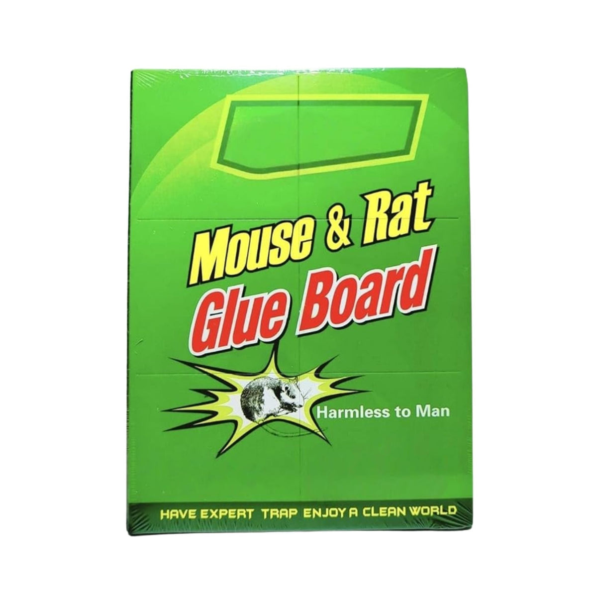 Refect Beauty Rat Glow large green adhesive mouse and rat glue board trap for indoor rodent control