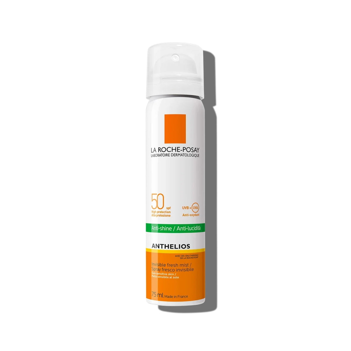 Refect Beauty La Roche-Posay Anthelios SPF50 anti-shine invisible fresh mist sunscreen spray bottle
