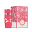Refect Beauty Lattafa Yara Candy Eau de Parfum bottle and box with bright pink floral design and gold accents