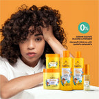 Refect Beauty Les Karites shea butter hair care collection featuring shampoo, conditioner, mask, and oil serum.