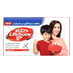 Refect Beauty Lifebuoy Total 10 antibacterial soap bar multipack featuring a mother and son on the packaging