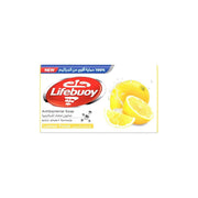 Refect Beauty Lifebuoy Lemon Fresh antibacterial soap bar with bright yellow lemon graphics and protective formula