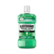 Refect Beauty Listerine Total Care Gum Protect mouthwash in a 250ml green bottle with a milder fresh mint taste.