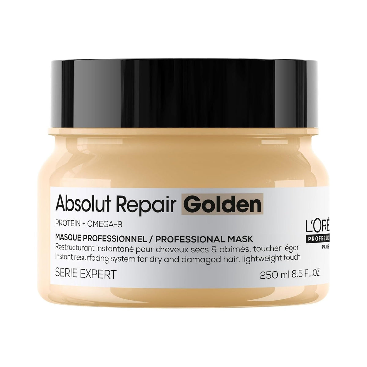 Refect Beauty L'Oréal Professionnel Serie Expert Absolut Repair Golden Mask jar for damaged hair