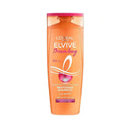 Refect Beauty L'Oréal Paris Elvive Dream Long restoring shampoo bottle for long and damaged hair in orange packaging