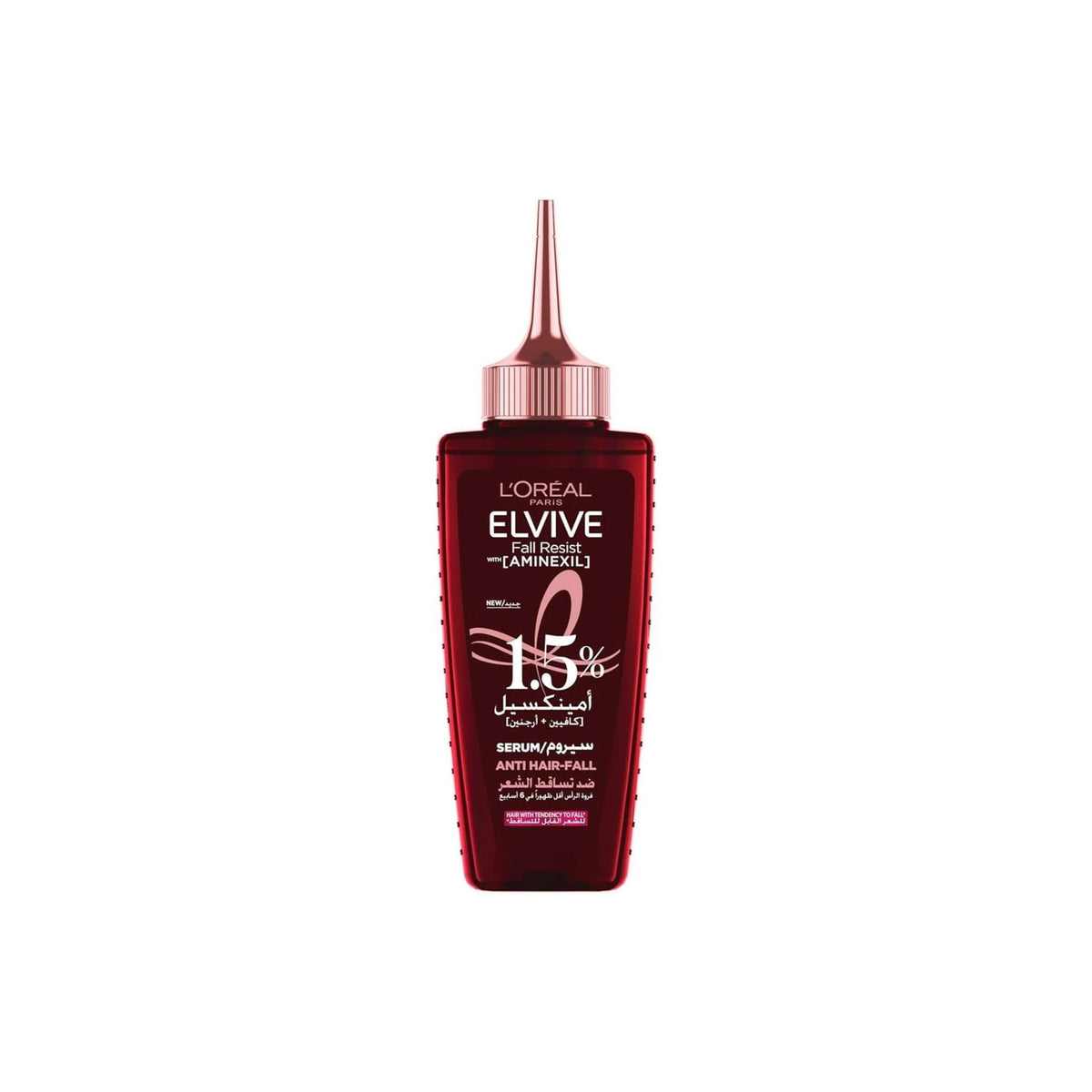 Refect Beauty L'Oréal Paris Elvive Fall Resist anti-hair fall serum bottle for stronger and thicker hair