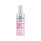 Refect Beauty L'Oréal Paris Elvive Glycolic Gloss leave-in hair serum in a pink pump bottle for shiny smooth hair