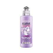 Refect Beauty L'Oréal Paris Elvive Hyaluron Moisture Filling Night Cream in a purple bottle for dry hair hydration.