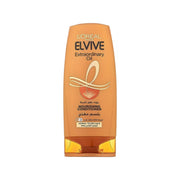Refect Beauty L'Oreal Paris Elvive Extraordinary Oil nourishing conditioner bottle for dry hair in orange packaging
