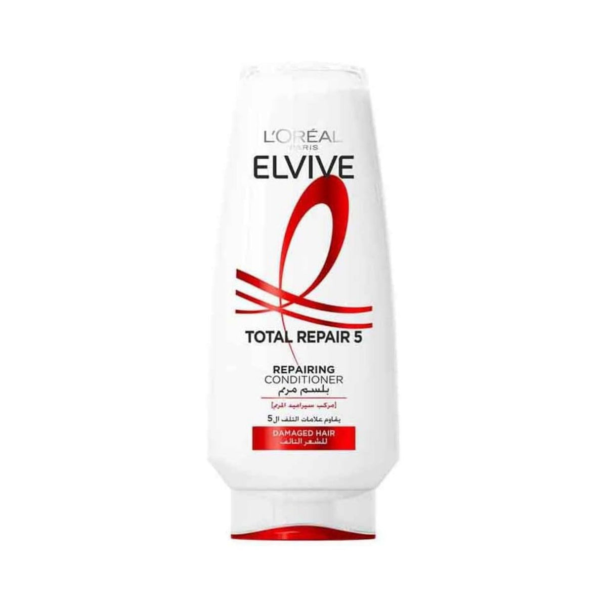 Refect Beauty L'Oreal Paris Elvive Total Repair 5 white conditioner bottle for damaged hair