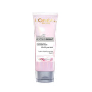 Refect Beauty L'Oreal Paris Glycolic Bright foaming cleanser tube for radiant skin with glycolic acid