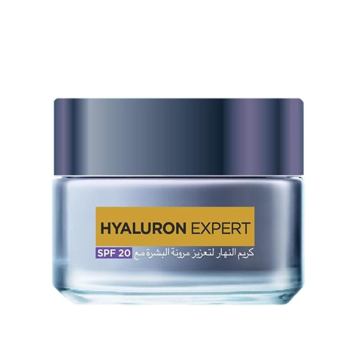Refect Beauty L'Oréal Paris Hyaluron Expert Day Cream jar with SPF 20 for intense hydration and skin plumping
