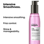 Refect Beauty L'Oréal Professionnel Liss Unlimited smoothing hair serum bottle for frizz control and shine