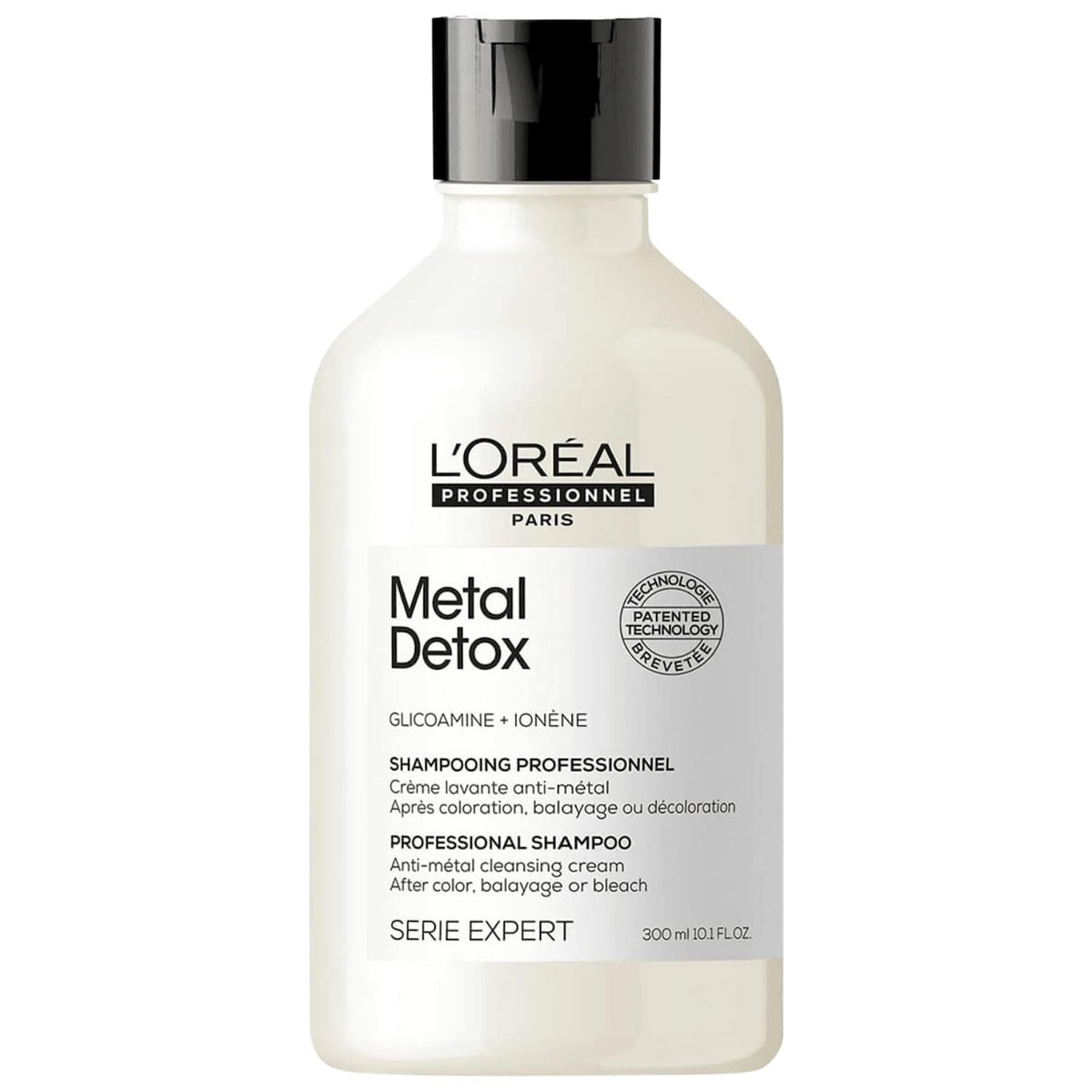 Refect Beauty L'Oreal Professionnel Metal Detox shampoo bottle for anti-hair breakage and colour protection