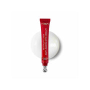 Refect Beauty L'oreal Paris Revitalift Laser X3 anti-ageing eye cream in a red squeeze tube with metal applicator