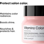 Refect Beauty L'Oréal Professionnel Vitamino Color hair mask in a pink jar for nourishing color-treated hair.