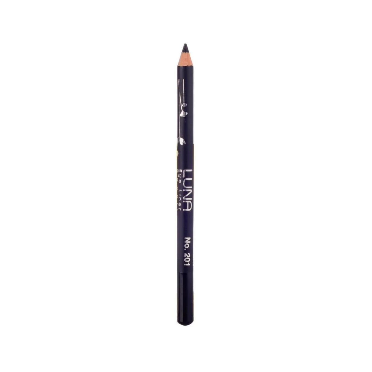Refect Beauty LUNA black eye liner pencil with a sharpened tip for precise application and defined eye looks.