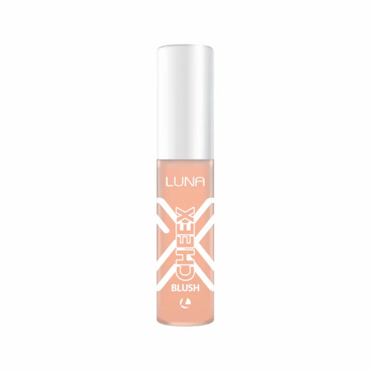 Refect Beauty Luna Cheex creamy blusher in a peach shade with a white cap and sleek applicator tube