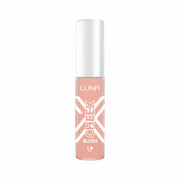Refect Beauty Luna Cheex creamy blusher in a peach-toned shade with a white cap and sleek applicator tube.