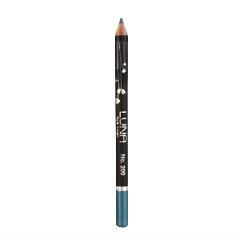 Refect Beauty LUNA Eye Liner Pencil in a deep blue shade with a smooth, precise tip for defined eye makeup looks.
