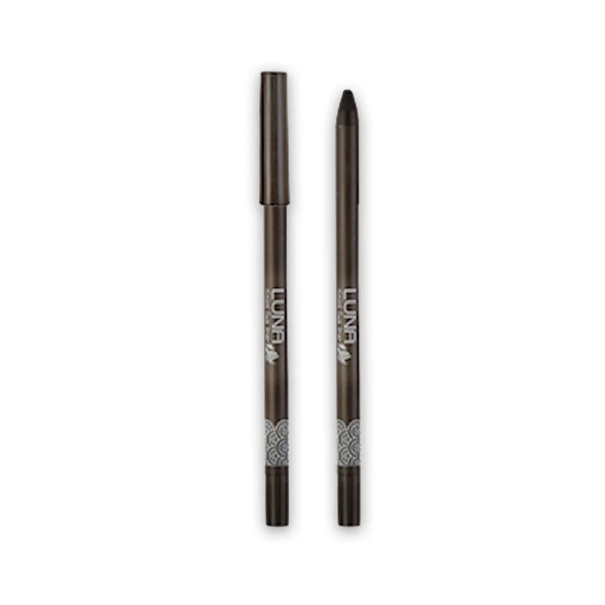 Refect Beauty LUNA Kajal Eye Liner Pencil in deep black with a creamy texture for precise lash line application