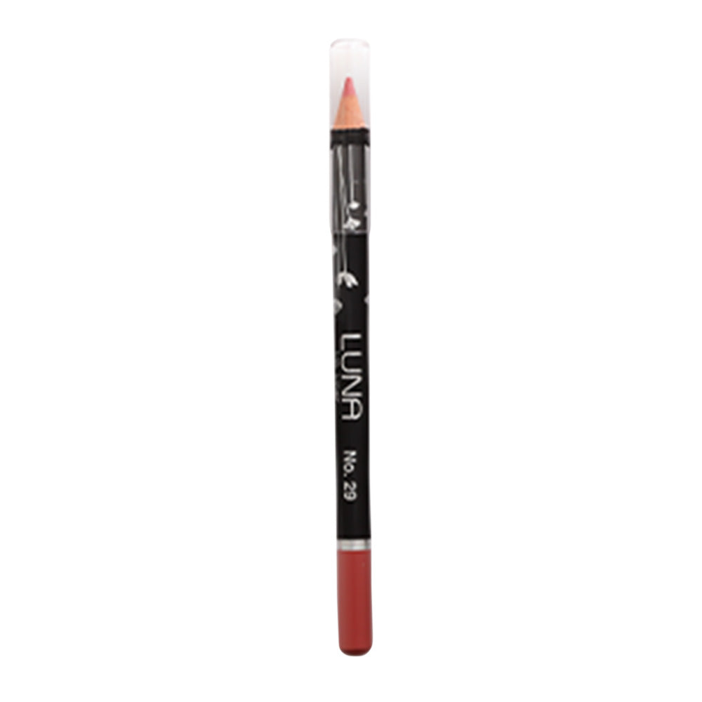 Refect Beauty LUNA lip liner pencil in shade No. 29 with a creamy texture for precise lip definition and shaping