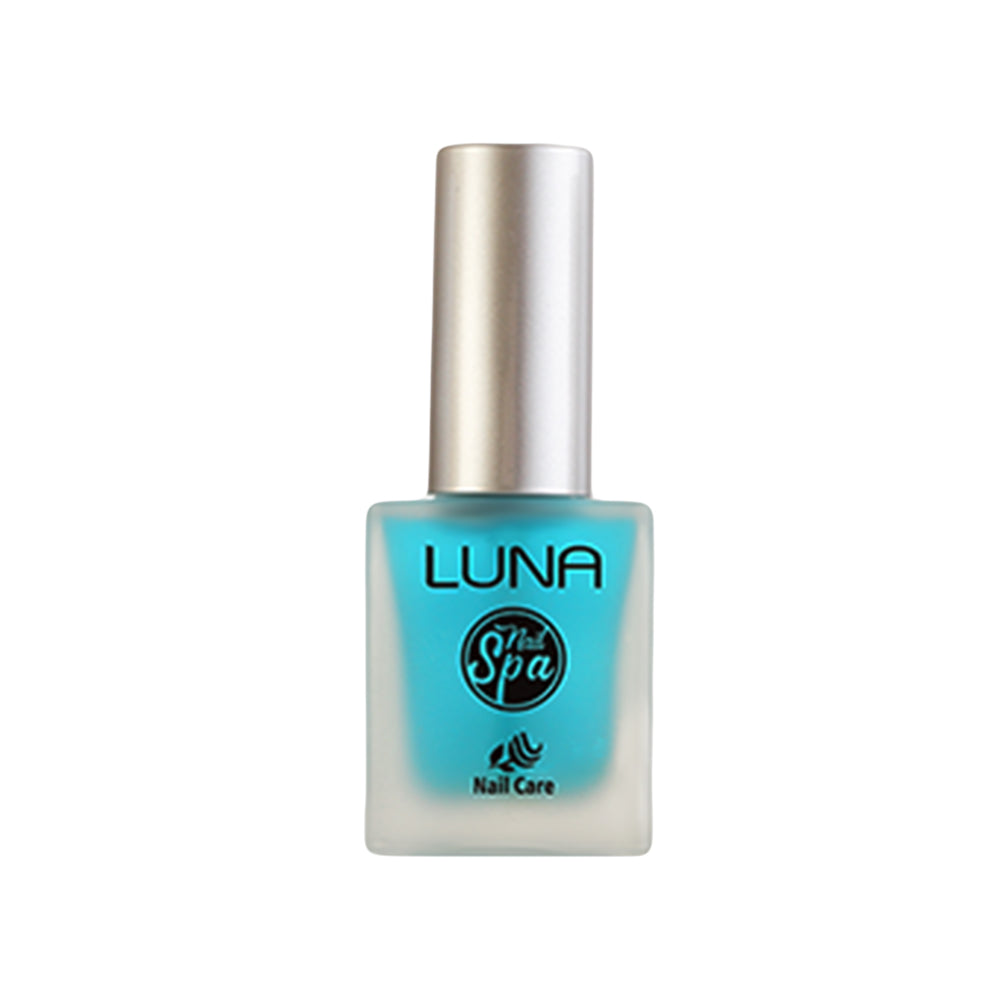 Refect Beauty LUNA Nail Spa Diamond Hardener in a frosted glass bottle with a silver cap for strengthening nails.