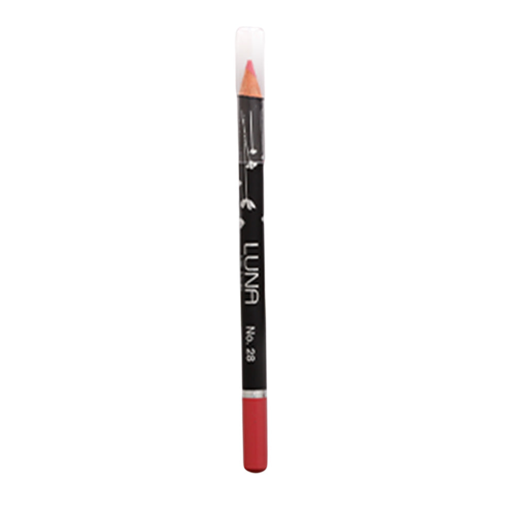 Refect Beauty LUNA lip liner pencil in a creamy pink shade with a protective cap for precise lip contouring