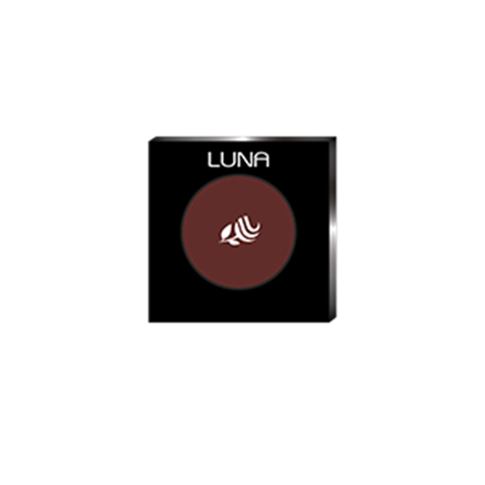 Refect Beauty LUNA silky powder blush in a deep berry shade with a compact black square case