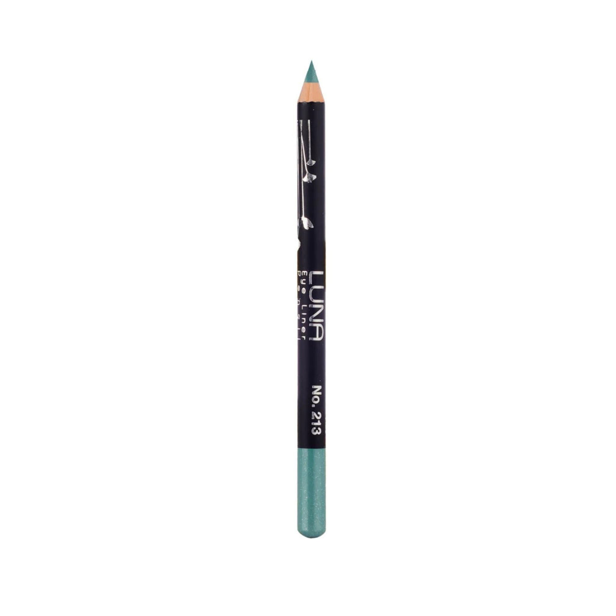 Refect Beauty Luna longwear eye liner pencil in a vibrant teal shade with a smooth, smudge-resistant formula.