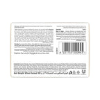 Refect Beauty Lux Flaw Less Skin bar soap packaging back view with ingredient list and product information