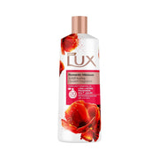 Refect Beauty Lux Romantic Hibiscus body wash bottle with floral design and long-lasting fragrance label