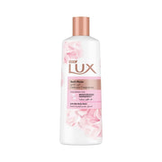 Refect Beauty LUX Soft Rose body wash bottle with pink floral design and rose fragrance for smooth skin