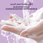 Refect Beauty Lux Purifying Watermint hand wash creating a rich lather under running water for clean hands