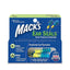 Refect Beauty MACK'S Ear Seals reusable silicone earplugs in blue and yellow with storage case and removable cord