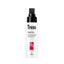 Refect Beauty Macro Tress hair oil in a white spray bottle with black pump for restoring dry and damaged hair