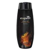 Refect Beauty Eva Man Look Most Wanted 2-in-1 shower gel for body and hair in a black bottle with orange accents.