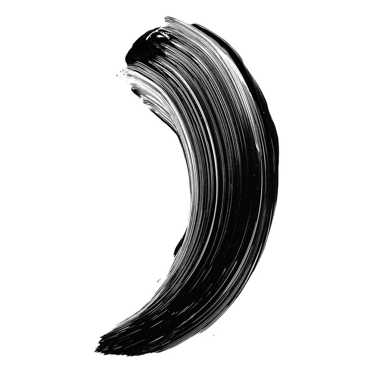 Refect Beauty Maybelline Lash Sensational mascara swatch showing intense very black pigment and smooth texture