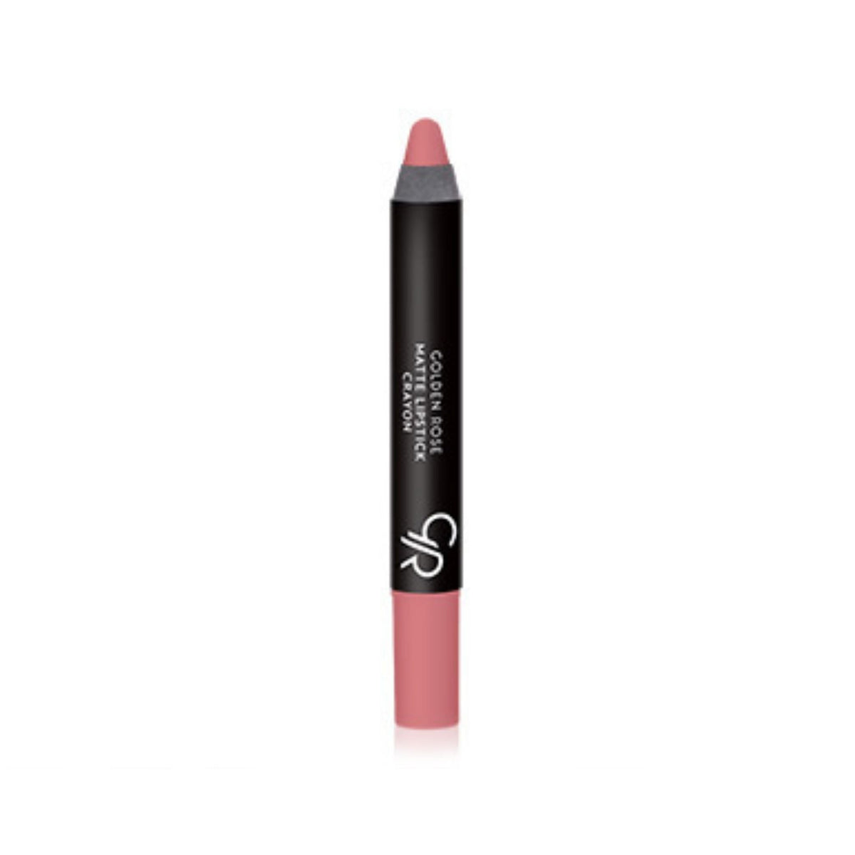 Refect Beauty Golden Rose matte lipstick crayon in a dusty rose shade with a smooth, precise pencil applicator.