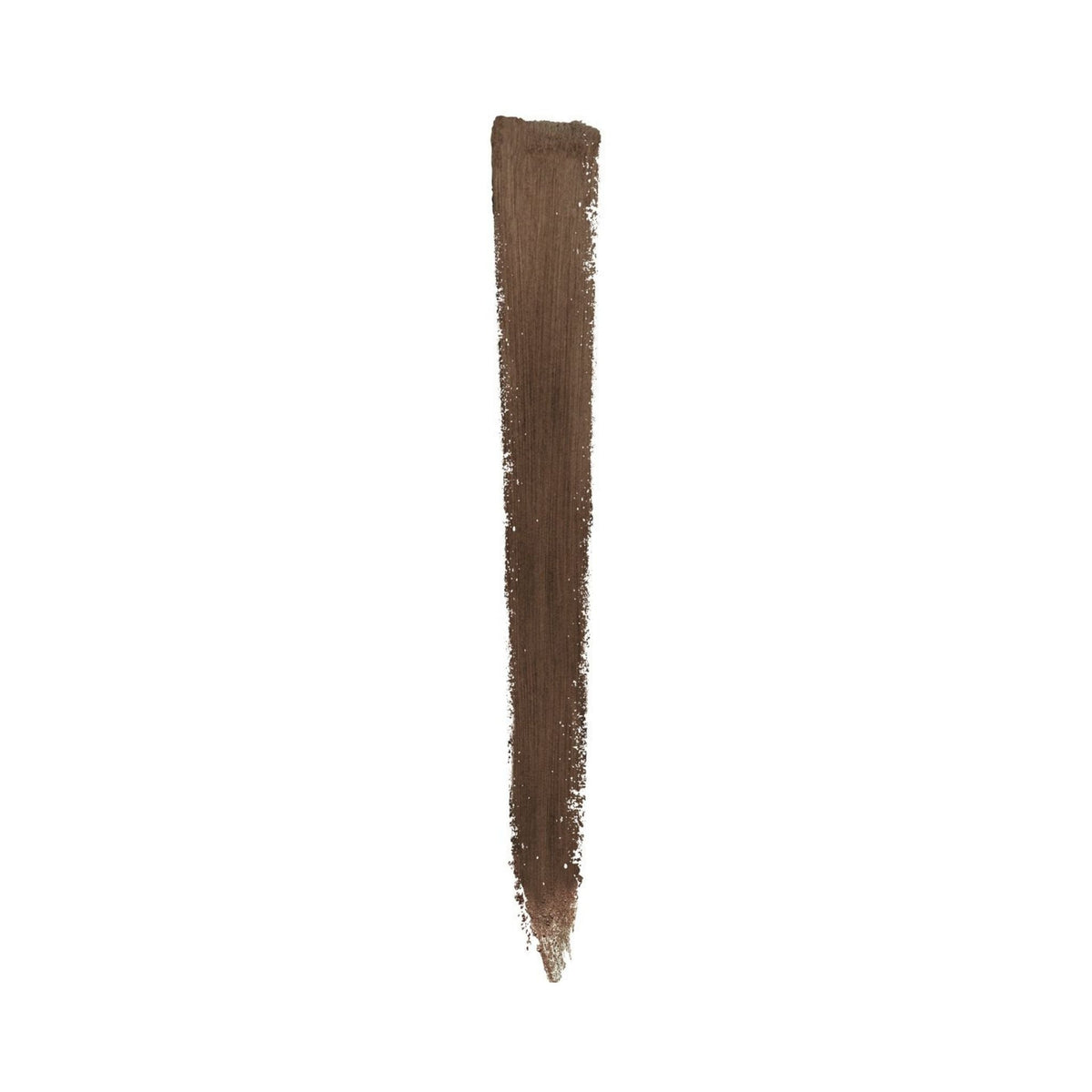 Refect Beauty Maybelline Express Brow Duo swatch showing a smooth, pigmented brown eyebrow product stroke