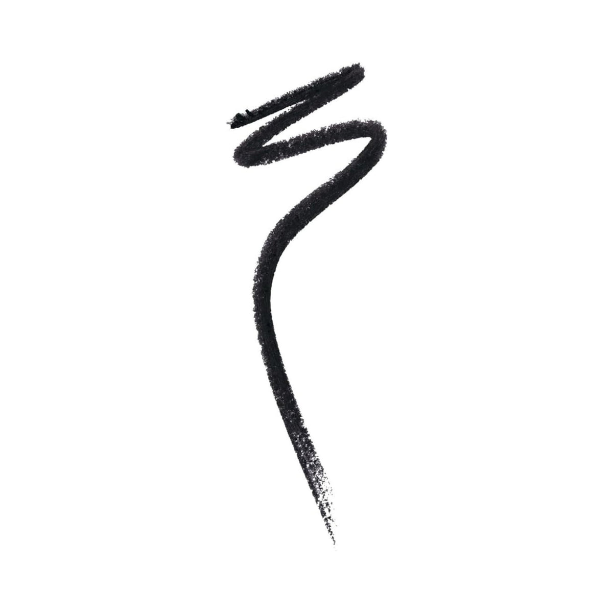 Refect Beauty Maybelline Colossal Kajal eyeliner swatch showing intense black pigment and smooth texture